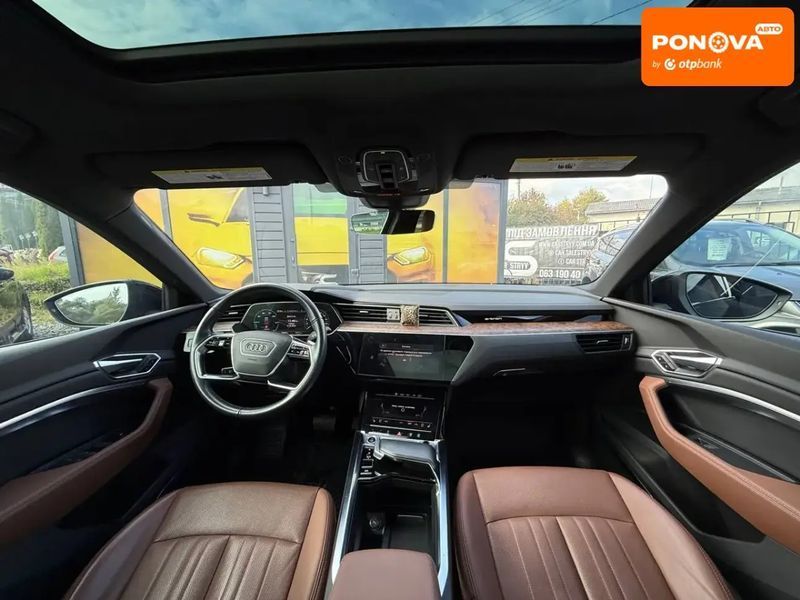 Audi e-tron, 2022 р., Електро, 80 тис. км, Позашляховик / Кросовер, Чорний, Стрий AT-10403318 фото