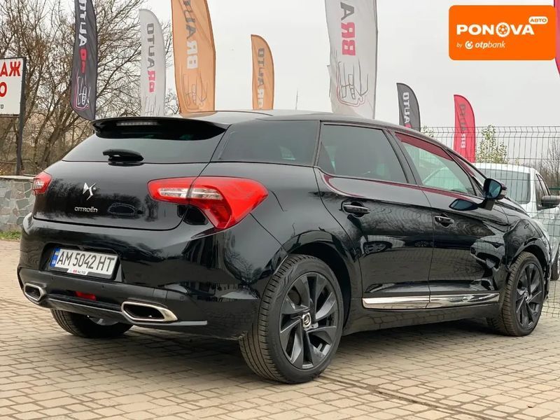 Citroen DS5, 2014 г., Дизель, 230 тыс. км, Хетчбек, Чорный, Бердичев AT-10404650 фото