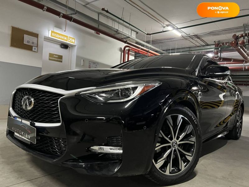 Infiniti QX30, 2017, Бензин, 1.99 л., 83 тис. км, Позашляховик / Кросовер, Чорний, Київ 44022 фото