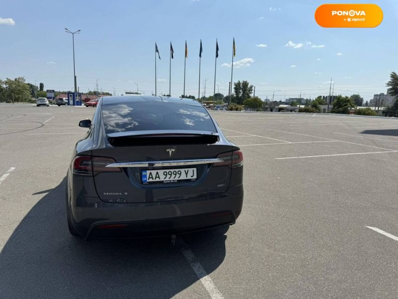 Tesla Model X, 2017, Електро, 186 тис. км, Позашляховик / Кросовер, Сірий, Київ Cars-Pr-62105 фото