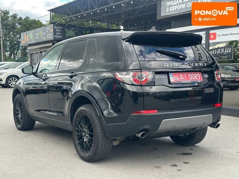 Land Rover Discovery Sport, 2016 р., Бензин, 119 тис. км, Позашляховик / Кросовер, Чорний, Житомир AT-10418556 фото
