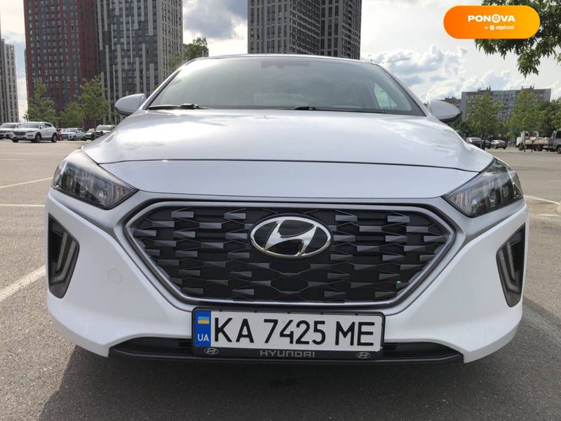 Hyundai Ioniq, 2020, Гибрид (PHEV), 1.58 л., 34 тыс. км, Лифтбек, Белый, Киев Cars-Pr-65257 фото
