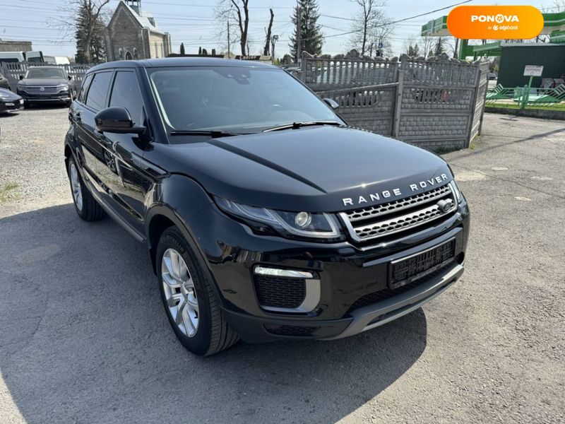 Land Rover Range Rover Evoque, 2016, Дизель, 2 л., 79 тис. км, Позашляховик / Кросовер, Чорний, Тернопіль Cars-Pr-56885 фото