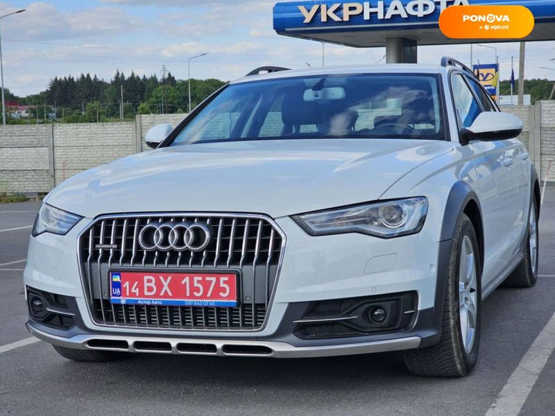 Audi A6 Allroad, 2018, Дизель, 3 л., 139 тыс. км, Универсал, Белый, Тернополь 47900 фото