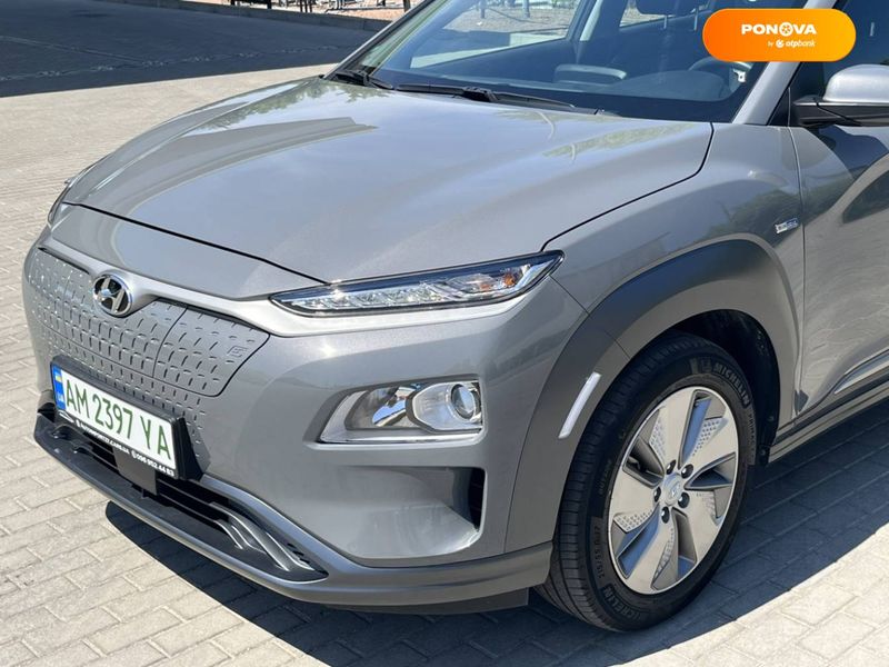 Hyundai Kona, 2020, Електро, 39 тыс. км, Внедорожник / Кроссовер, Серый, Житомир 53223 фото