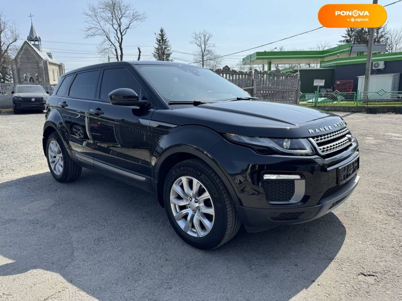 Land Rover Range Rover Evoque, 2016, Дизель, 2 л., 79 тыс. км, Внедорожник / Кроссовер, Чорный, Тернополь Cars-Pr-56885 фото