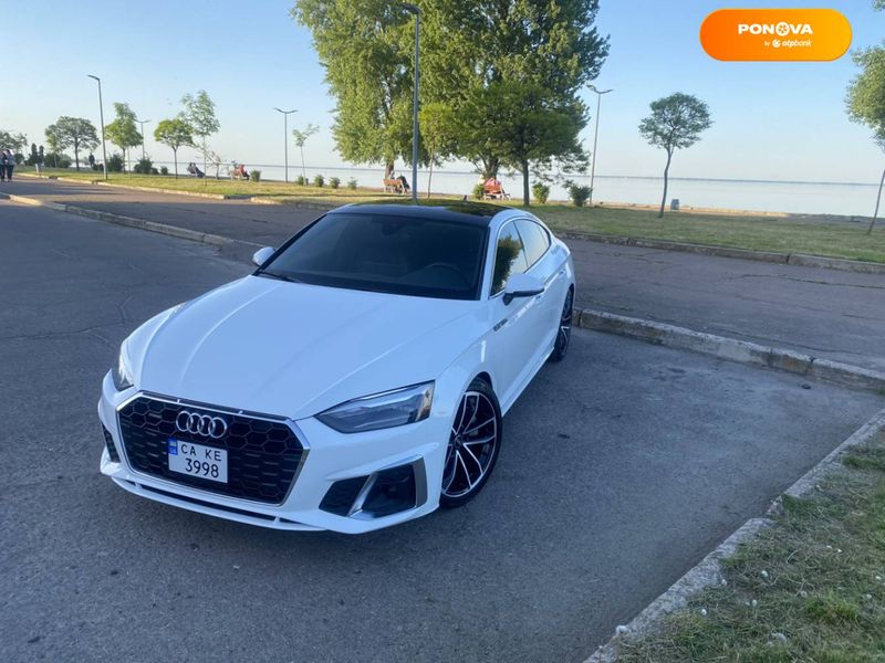 Audi A5, 2020, Бензин, 1.98 л., 86 тыс. км, Лифтбек, Белый, Киев Cars-Pr-60697 фото