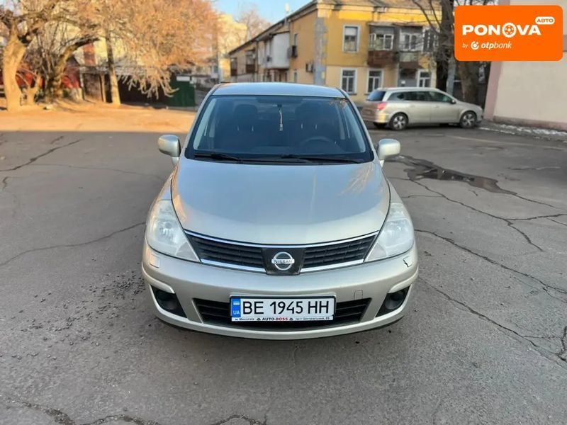 Nissan TIIDA, 2008 р., Бензин, 244 тис. км, Седан, Бежевий, Миколаїв AT-10403835 фото