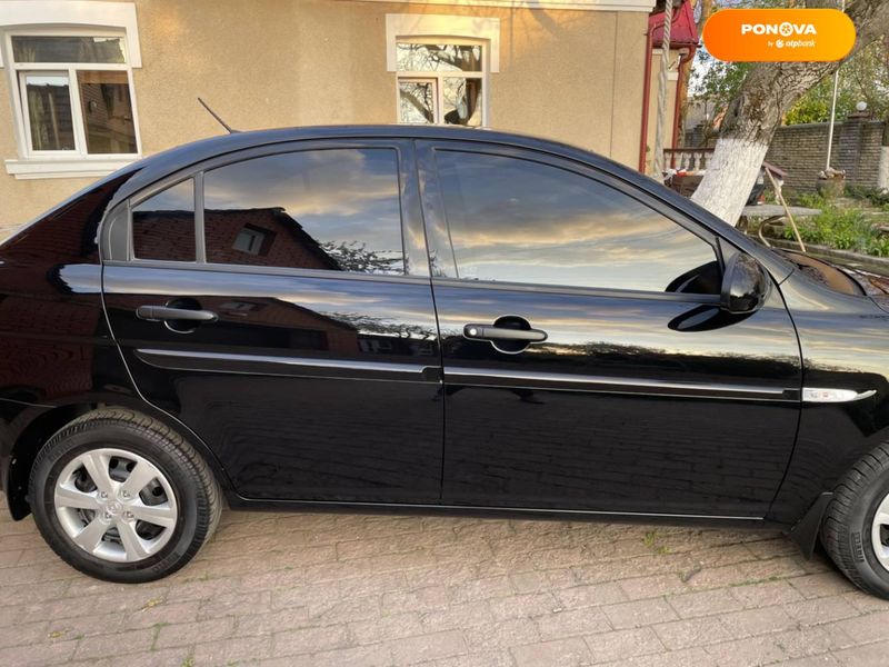 Hyundai Accent, 2008, Бензин, 1.4 л., 16 тис. км, Седан, Чорний, Вінниця Cars-Pr-66277 фото