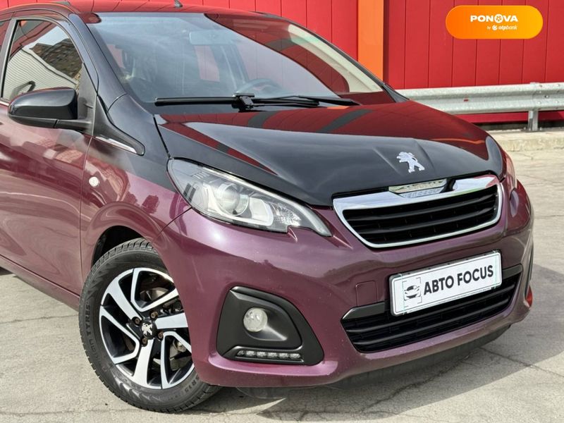 Peugeot 108, 2018, Бензин, 1 л., 65 тыс. км, Хетчбек, Фиолетовый, Киев 32765 фото