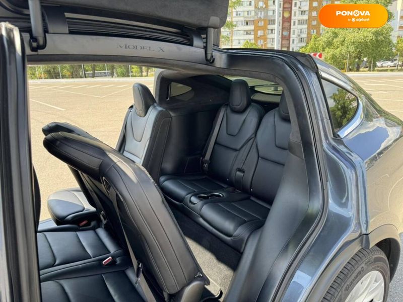 Tesla Model X, 2017, Електро, 186 тис. км, Позашляховик / Кросовер, Сірий, Київ Cars-Pr-62105 фото