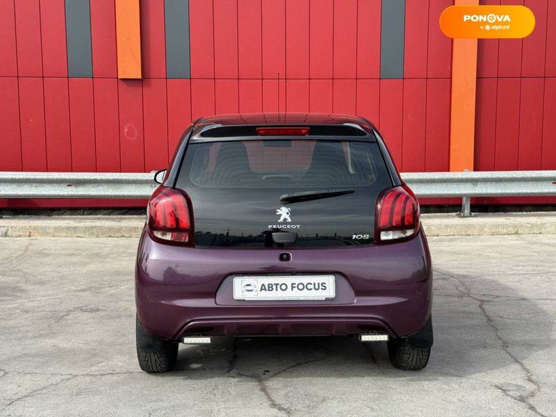 Peugeot 108, 2018, Бензин, 1 л., 65 тыс. км, Хетчбек, Фиолетовый, Киев 32765 фото