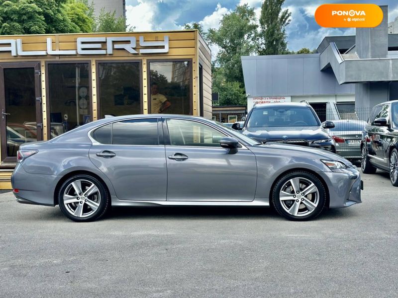 Lexus GS, 2016, Бензин, 2 л., 141 тис. км, Седан, Сірий, Київ 98722 фото