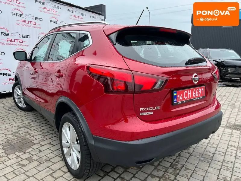 Nissan Rogue Sport, 2017 г., Бензин, 165 тыс. км, Внедорожник / Кроссовер, Красный, Львов AT-10400922 фото