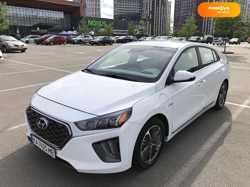 Hyundai Ioniq, 2020, Гибрид (PHEV), 1.58 л., 34 тыс. км, Лифтбек, Белый, Киев Cars-Pr-65257 фото