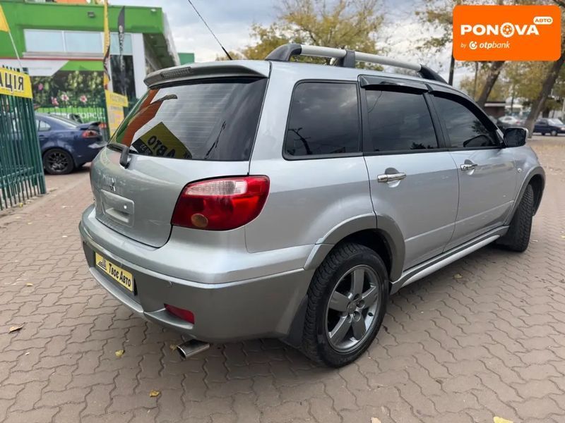 Mitsubishi Outlander, 2006 г., Газ пропан-бутан / Бензин, 230 тыс. км, Внедорожник / Кроссовер, Серый, Кривой Рог AT-10404477 фото