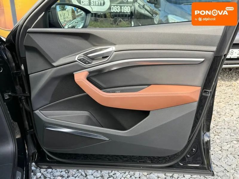 Audi e-tron, 2022 р., Електро, 80 тис. км, Позашляховик / Кросовер, Чорний, Стрий AT-10403318 фото