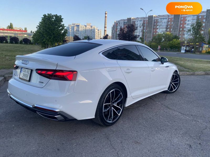 Audi A5, 2020, Бензин, 1.98 л., 86 тыс. км, Лифтбек, Белый, Киев Cars-Pr-60697 фото