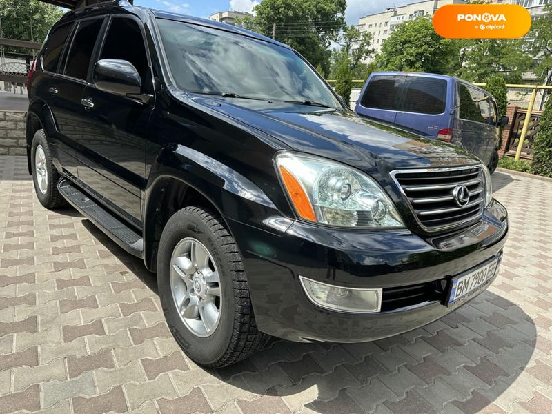 Lexus GX, 2008, Газ пропан-бутан / Бензин, 4.66 л., 290 тыс. км, Внедорожник / Кроссовер, Чорный, Конотоп Cars-Pr-64254 фото