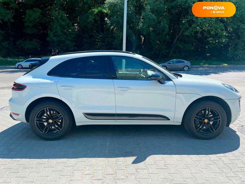 Porsche Macan, 2018, Бензин, 2 л., 82 тис. км, Позашляховик / Кросовер, Білий, Київ 97982 фото