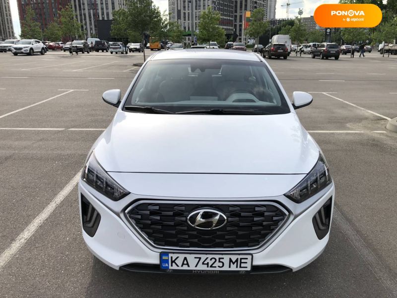 Hyundai Ioniq, 2020, Гибрид (PHEV), 1.58 л., 34 тыс. км, Лифтбек, Белый, Киев Cars-Pr-65257 фото