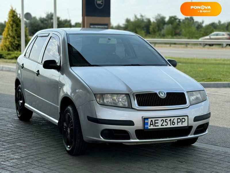 Skoda Fabia, 2006, Газ пропан-бутан / Бензин, 1.2 л., 217 тис. км, Хетчбек, Сірий, Дніпро (Дніпропетровськ) 111173 фото