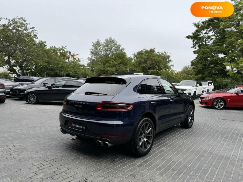 Porsche Macan, 2015, Бензин, 3 л., 91 тис. км, Позашляховик / Кросовер, Синій, Одеса 98487 фото