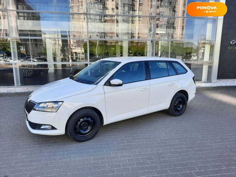 Skoda Fabia, 2019, Бензин, 1 л., 105 тыс. км, Универсал, Белый, Хмельницкий 40238 фото