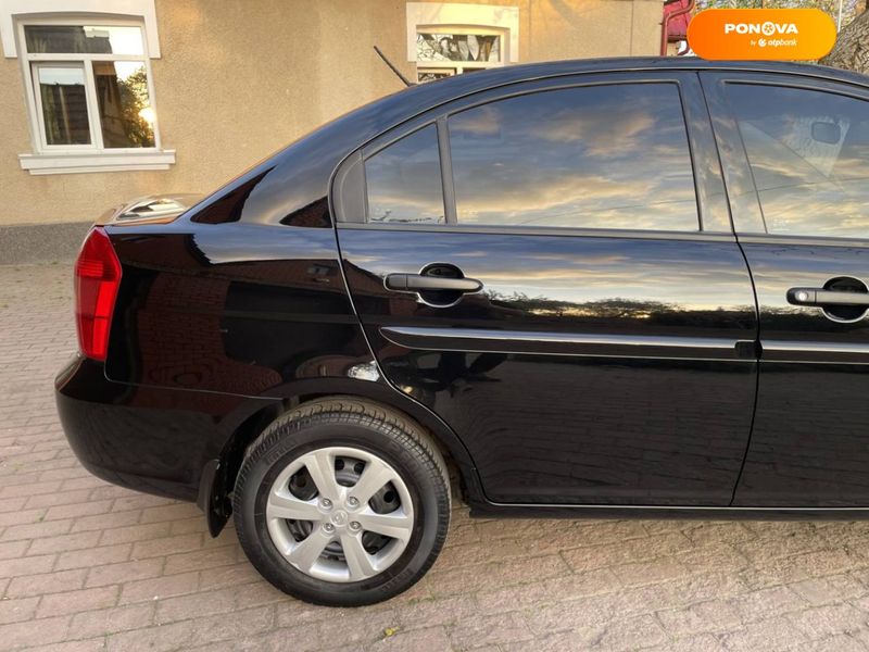 Hyundai Accent, 2008, Бензин, 1.4 л., 16 тис. км, Седан, Чорний, Вінниця Cars-Pr-66277 фото