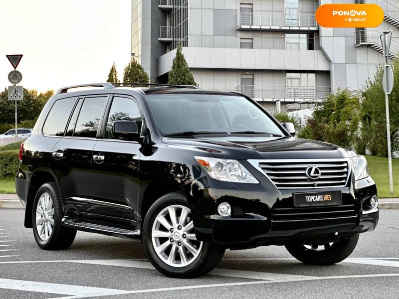 Lexus LX, 2008, Газ пропан-бутан / Бензин, 5.66 л., 139 тис. км, Позашляховик / Кросовер, Чорний, Київ 109803 фото