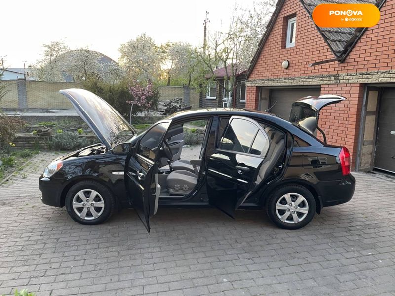 Hyundai Accent, 2008, Бензин, 1.4 л., 16 тис. км, Седан, Чорний, Вінниця Cars-Pr-66277 фото