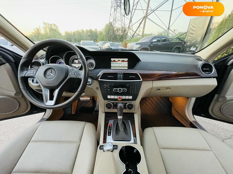 Mercedes-Benz C-Class, 2013, Бензин, 1.8 л., 168 тис. км, Седан, Чорний, Харків 109844 фото