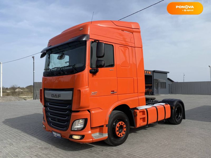 DAF XF, 2014, Дизель, 12.9 л., 884 тыс. км, Тягач, Оранжевый, Лопатин 100430 фото