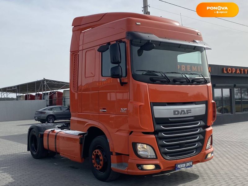 DAF XF, 2014, Дизель, 12.9 л., 884 тыс. км, Тягач, Оранжевый, Лопатин 100430 фото