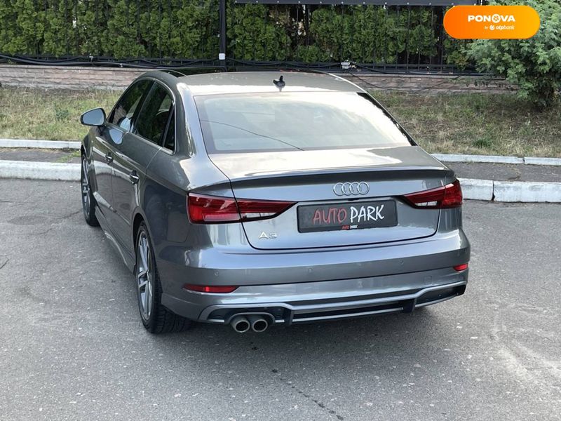 Audi A3, 2018, Бензин, 1.98 л., 67 тис. км, Седан, Сірий, Київ 109222 фото