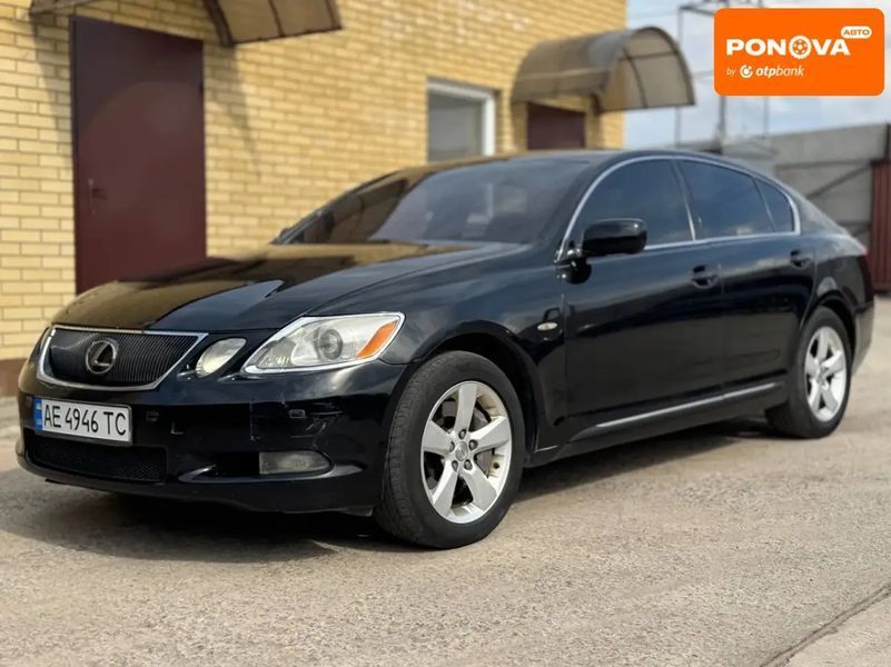 Lexus GS, 2006 р., Бензин, 347 тис. км, Седан, Чорний, Дніпро (Дніпропетровськ) AT-10414403 фото