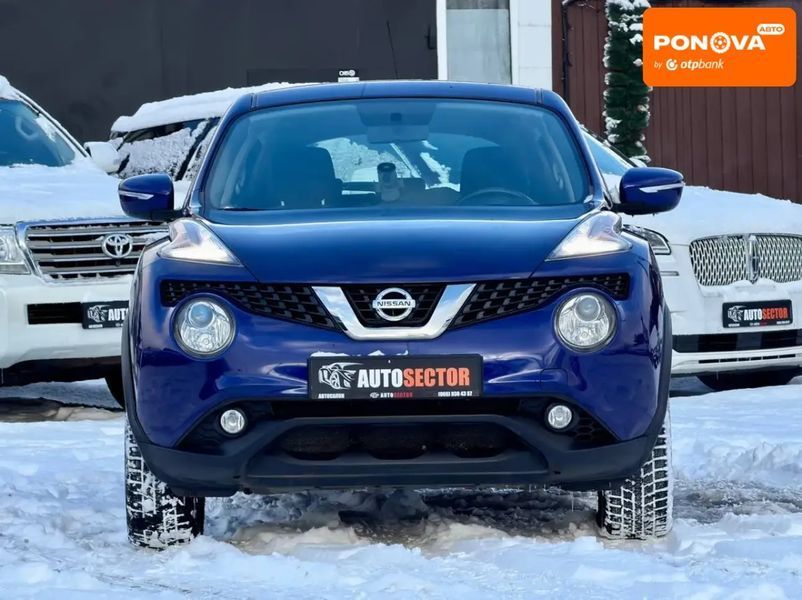 Nissan Juke, 2017 г., Бензин, 41 тыс. км, Внедорожник / Кроссовер, Синий, Харьков AT-10406904 фото