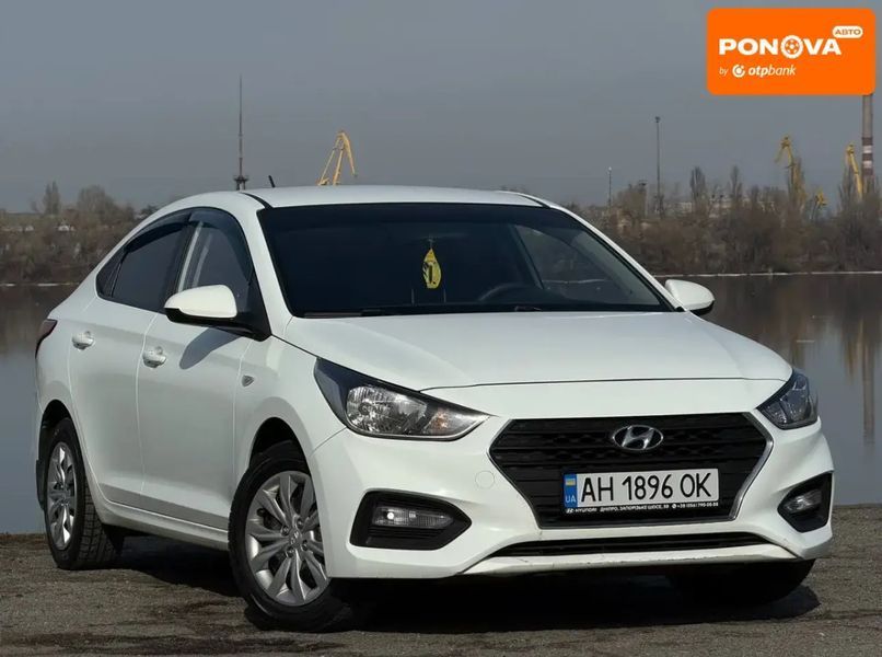 Hyundai Accent, 2017 г., Бензин, 80 тыс. км, Седан, Белый, Днепр (Днепропетровск) AT-10411077 фото