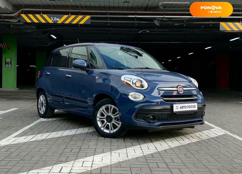 Fiat 500L, 2018, Бензин, 1.37 л., 22 тис. км, Хетчбек, Синій, Київ 108220 фото