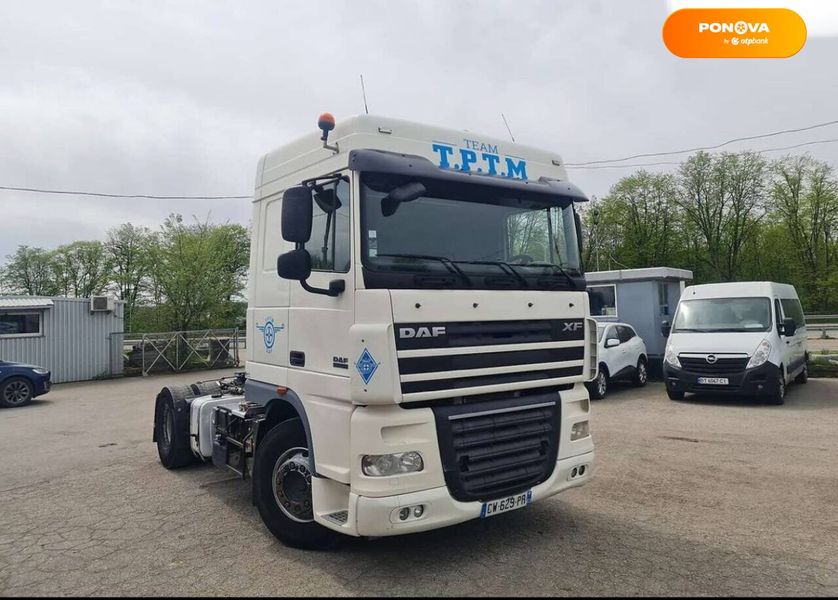 DAF XF 105, 2013, Дизель, 12.9 л., 692 тыс. км, Тягач, Белый, Винница 42661 фото