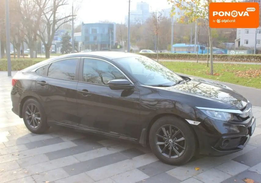 Honda Civic, 2020 р., Бензин, 145 тис. км, Седан, Чорний, Дніпро (Дніпропетровськ) AT-10405847 фото