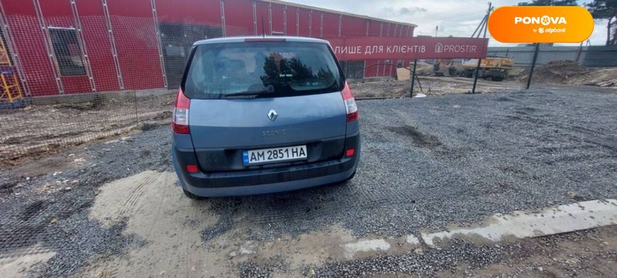 Renault Megane Scenic, 2005, Бензин, 1.6 л., 200 тис. км, Мінівен, Синій, Львів Cars-Pr-68603 фото