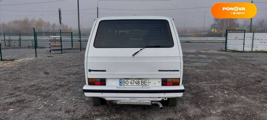 Volkswagen Transporter, 1985, Дизель, 1.9 л., 100 тыс. км, Минивен, Белый, Тернополь 29429 фото
