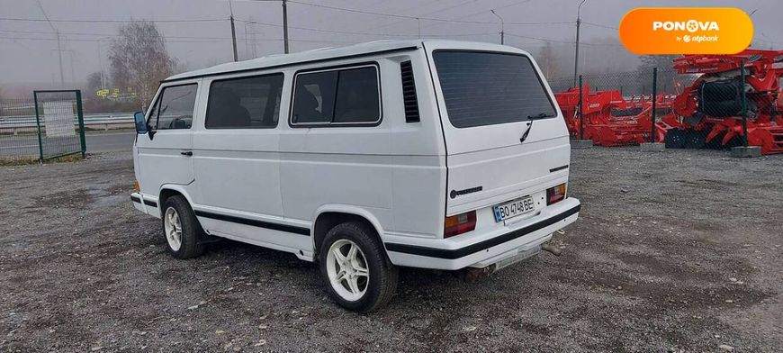 Volkswagen Transporter, 1985, Дизель, 1.9 л., 100 тыс. км, Минивен, Белый, Тернополь 29429 фото