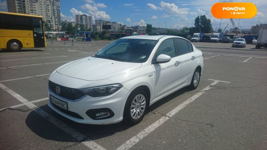 Fiat Tipo, 2018, Бензин, 1.37 л., 144 тыс. км, Седан, Белый, Киев Cars-Pr-67615 фото