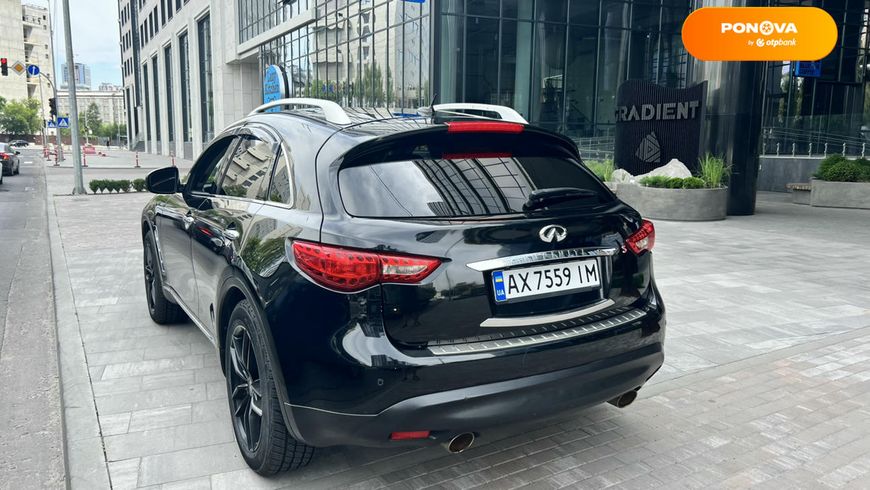 Infiniti QX70, 2013, Бензин, 3.7 л., 92 тыс. км, Внедорожник / Кроссовер, Чорный, Киев Cars-Pr-63600 фото