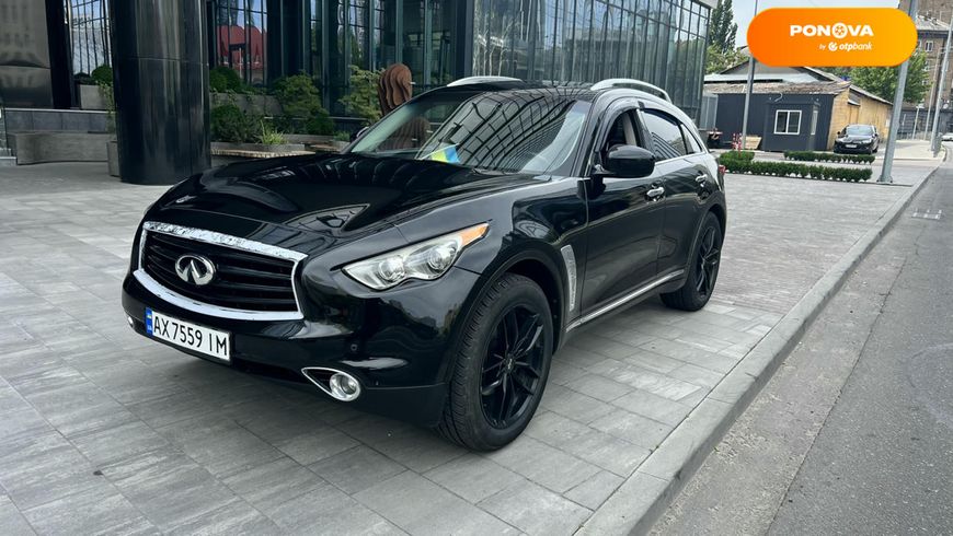 Infiniti QX70, 2013, Бензин, 3.7 л., 92 тыс. км, Внедорожник / Кроссовер, Чорный, Киев Cars-Pr-63600 фото