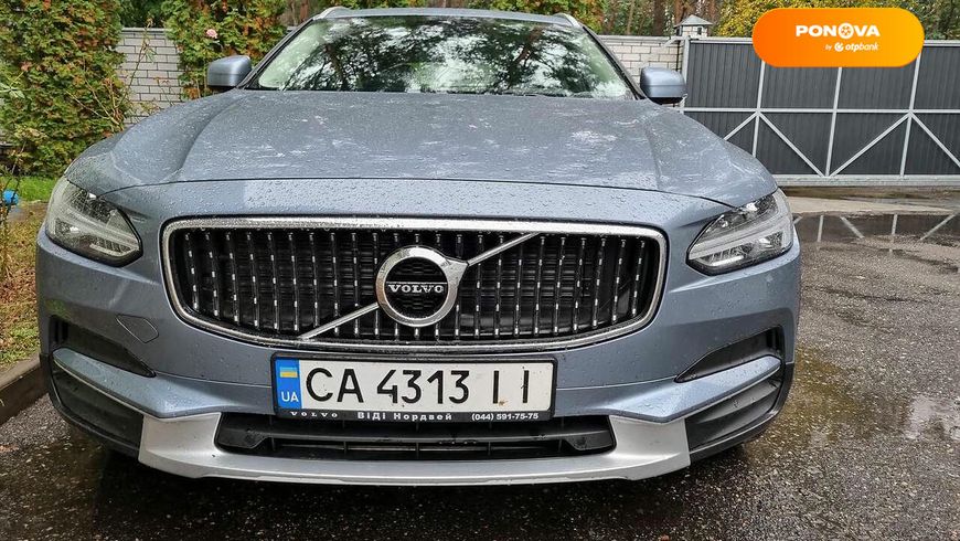 Volvo V90 Cross Country, 2018, Дизель, 2 л., 105 тыс. км, Универсал, Синий, Черкассы Cars-Pr-175395 фото