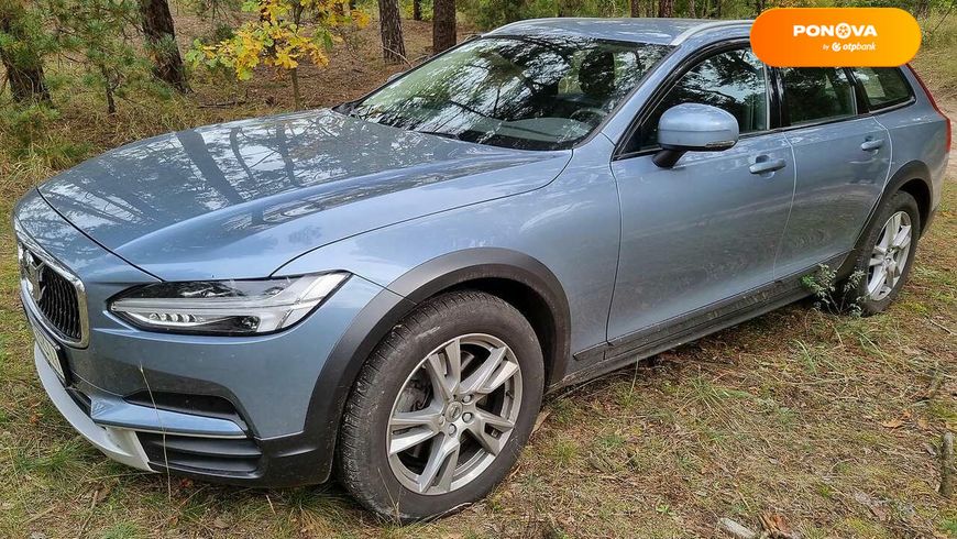 Volvo V90 Cross Country, 2018, Дизель, 2 л., 105 тыс. км, Универсал, Синий, Черкассы Cars-Pr-175395 фото