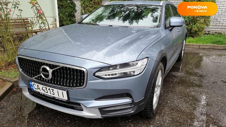 Volvo V90 Cross Country, 2018, Дизель, 2 л., 105 тыс. км, Универсал, Синий, Черкассы Cars-Pr-175395 фото